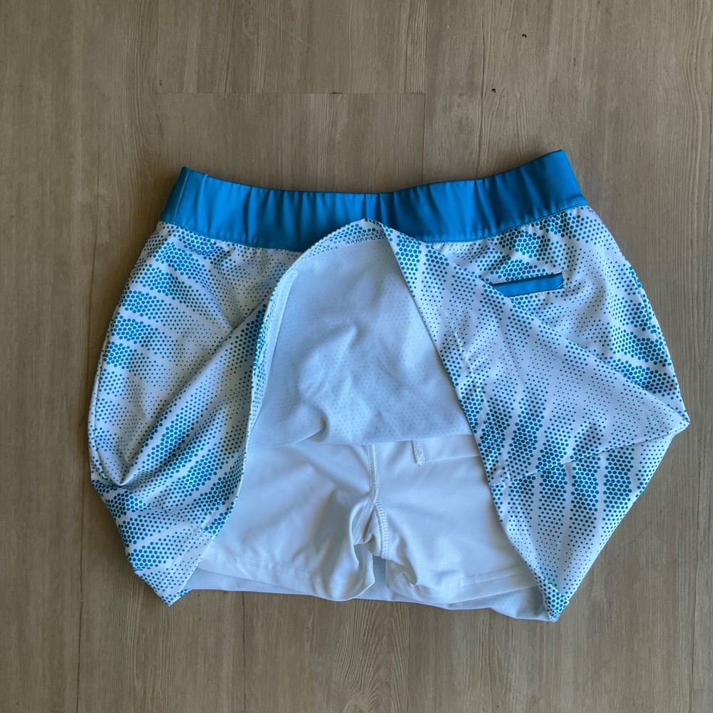 Tommy Armour Dri Logic Golf Tennis PickleBall Skort Blue White Size M - Picture 9 of 11